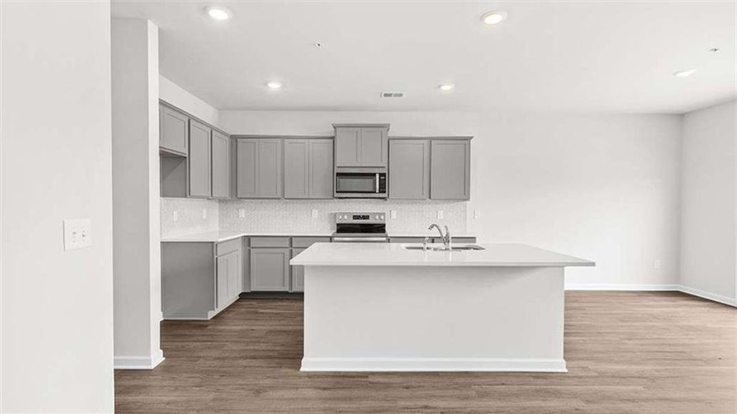 Furnished interior view inside a new home in Echo Glen, Stockbridge (Image 10).