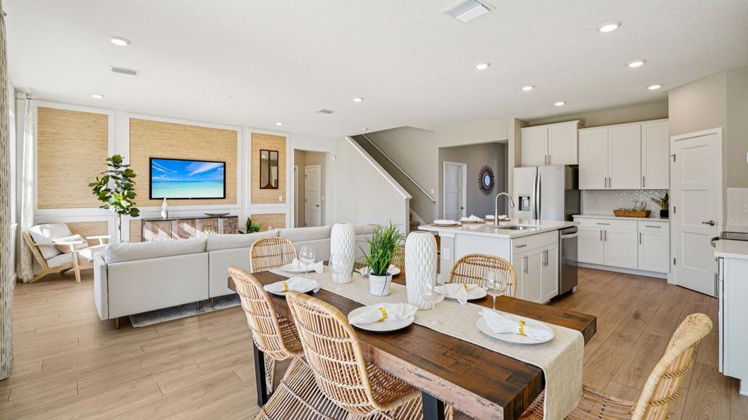 Representative furnished interior of a home built from the Coral by D.R. Horton in Tartan Farms at Winding Oaks, Ocala (Image 12).