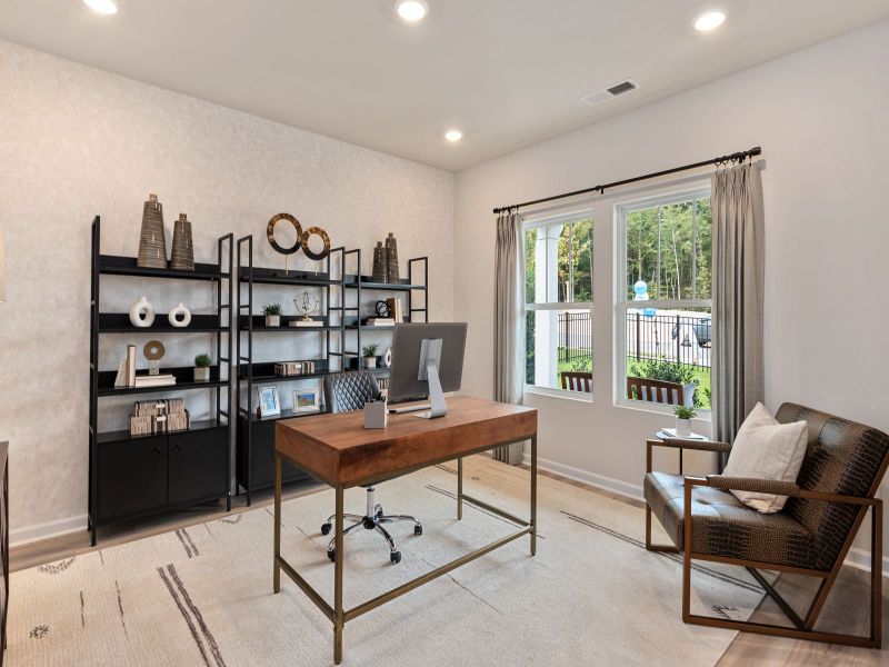 Furnished interior view inside a new home in Waterside - Coastline Series, Longs (Image 8). Furnished interior view inside a new home in Waterside - Coastline Series, Longs (Image 8).