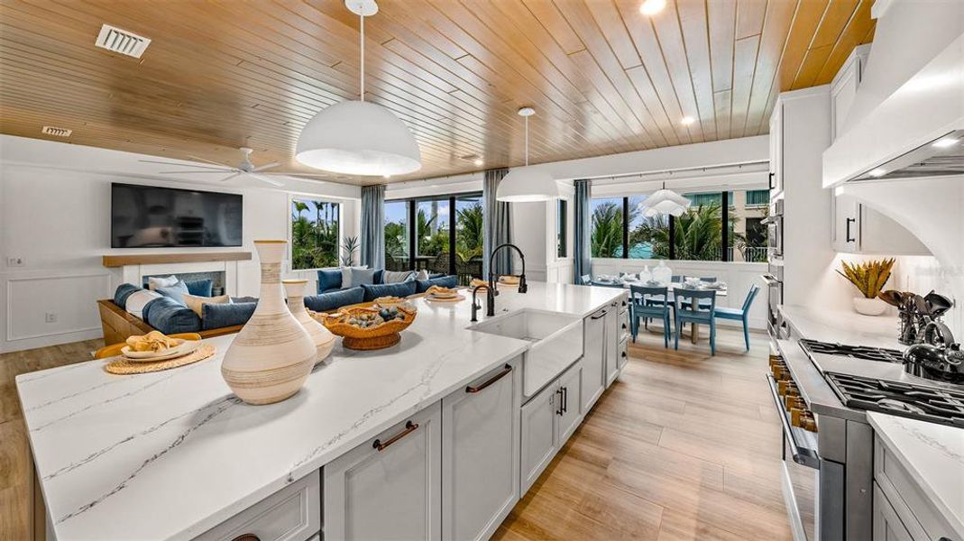 Furnished interior view inside a new home in , Sarasota (Image 48).