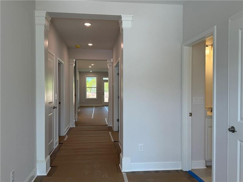 Spacious, unfurnished interior of a new home in Echols Farm, Hiram (Image 21).