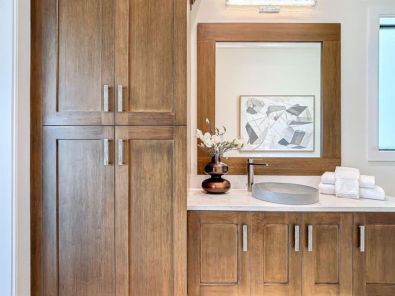 Close-up of interior finishes inside a home in , Fort Myers (Image 21).