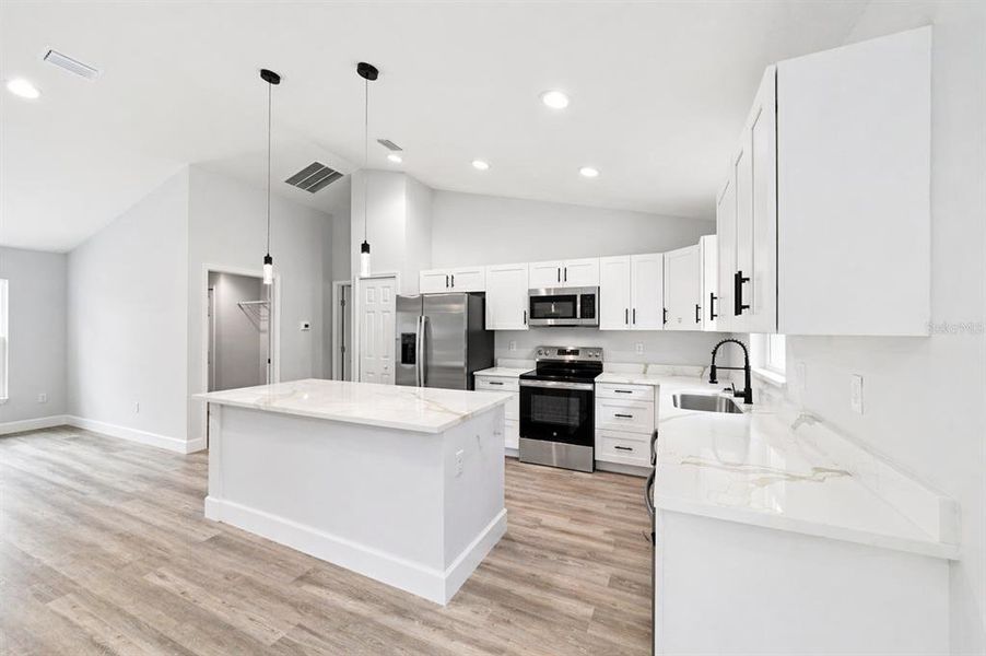 Furnished interior view inside a new home in , Ocala (Image 7).