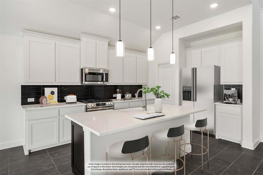 Furnished interior view inside a new home in Hampton Park, Glenn Heights (Image 7). Furnished interior view inside a new home in Hampton Park, Glenn Heights (Image 7).