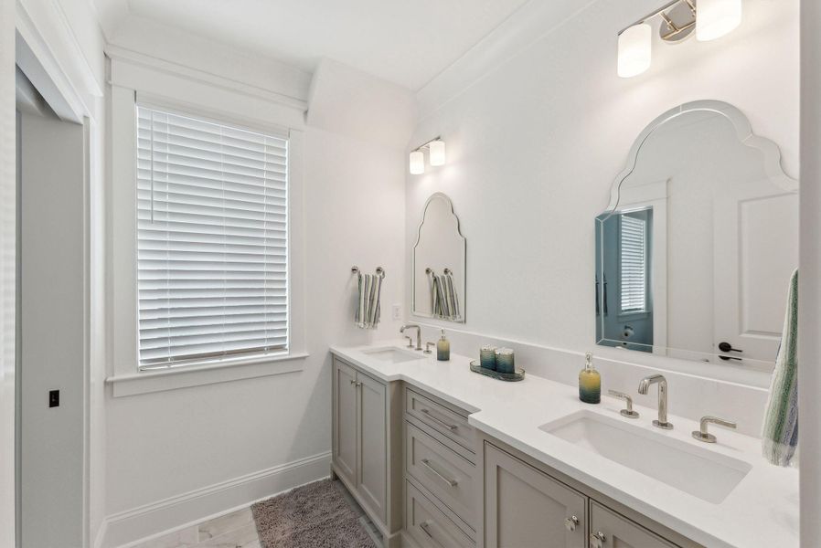 Furnished interior view inside a new home in Daniel Island Park, Charleston (Image 56).