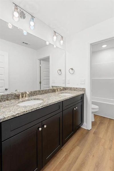 Furnished interior view inside a new home in , Locust Grove (Image 11).