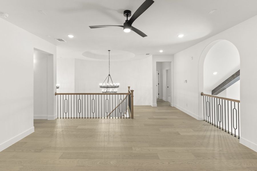 Spacious, unfurnished interior of a new home in Mustang Lakes, Celina (Image 70). Spacious, unfurnished interior of a new home in Mustang Lakes, Celina (Image 70).