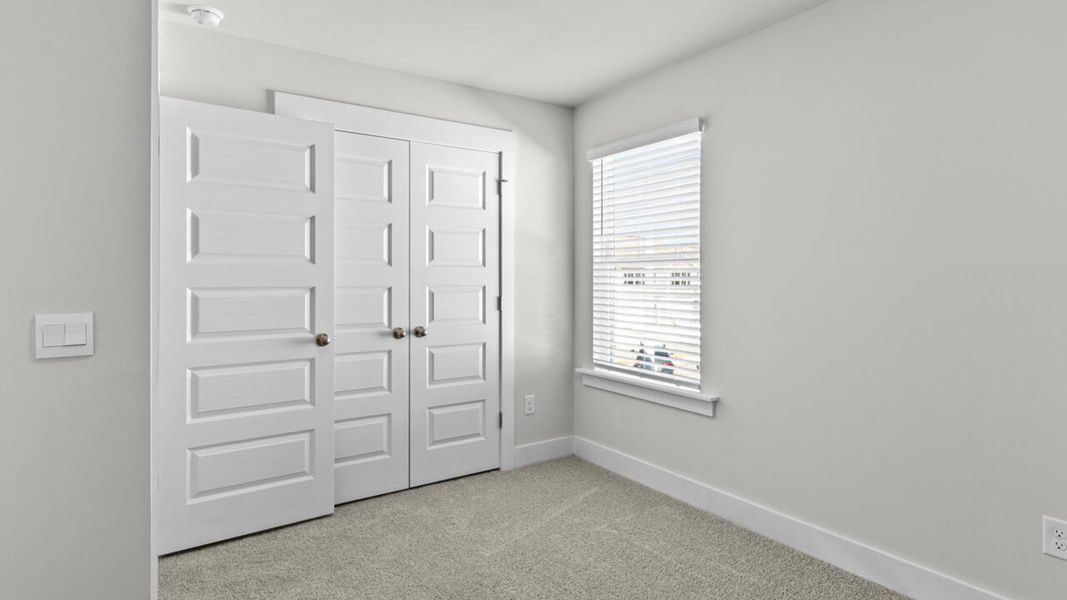 Spacious, unfurnished interior of a new home in Townes at Seabrooke, Leland (Image 33).