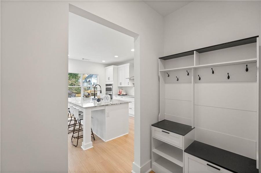 Furnished interior view inside a new home in , Atlanta (Image 50).