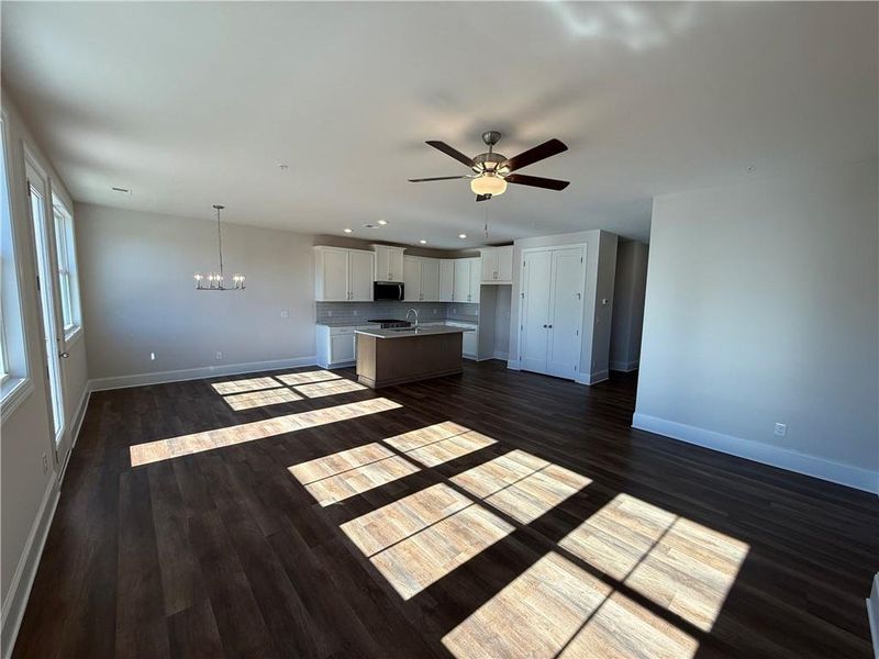 Spacious, unfurnished interior of a new home in , Marietta (Image 13).