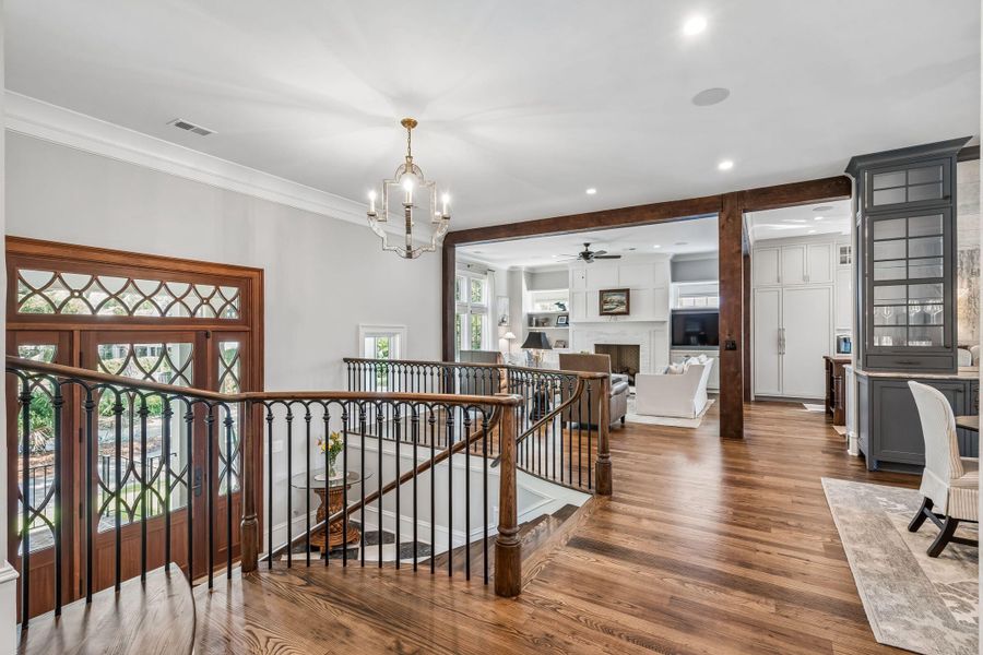 Furnished interior view inside a new home in , Mount Pleasant (Image 83).