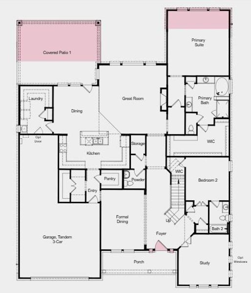 Additional Highlights Include: 42" front entry, mud set shower at bath 2, extended primary suite and covered patio, and Revwood throughout main living area. Additional Highlights Include: 42" front entry, mud set shower at bath 2, extended primary suite and covered patio, and Revwood throughout main living area.