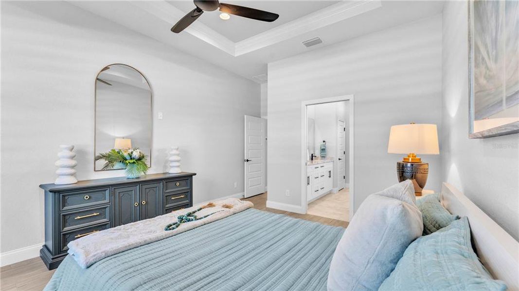 Furnished interior view inside a new home in , Lakeland (Image 9). Furnished interior view inside a new home in , Lakeland (Image 9).