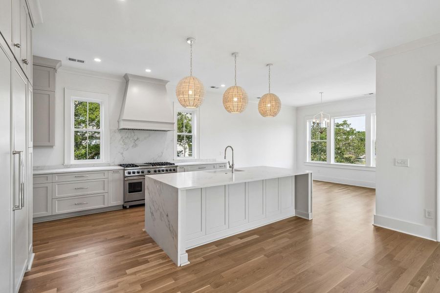 Furnished interior view inside a new home in , Mount Pleasant (Image 15).