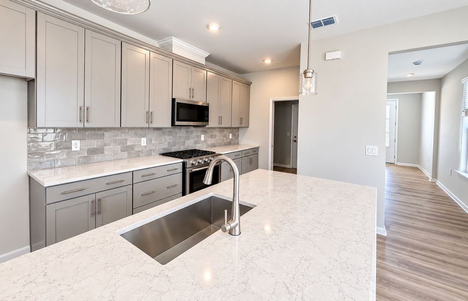 Furnished interior view inside a new home in Del Webb Wilmington at Mallory Creek, Leland (Image 7).