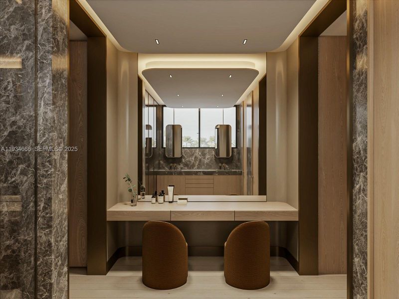 Furnished interior view inside a new home in , Pinecrest (Image 7). Furnished interior view inside a new home in , Pinecrest (Image 7).