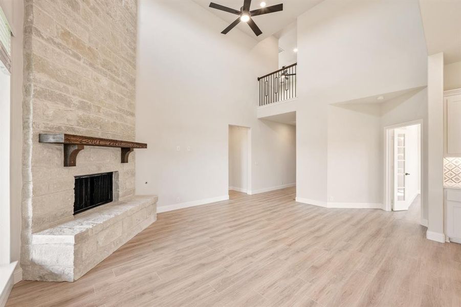 Spacious, unfurnished interior of a new home in Ridge Ranch Classic 50, Mesquite (Image 27). Spacious, unfurnished interior of a new home in Ridge Ranch Classic 50, Mesquite (Image 27).