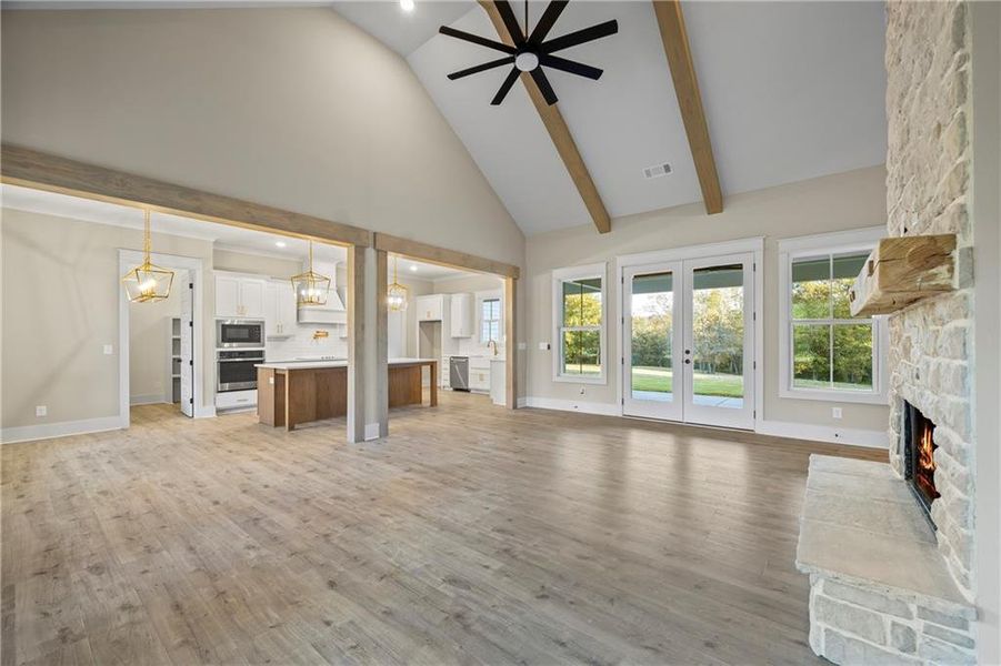 Spacious, unfurnished interior of a new home in , Monroe (Image 55).