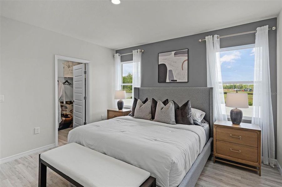 Furnished interior view inside a new home in , Lakeland (Image 13).