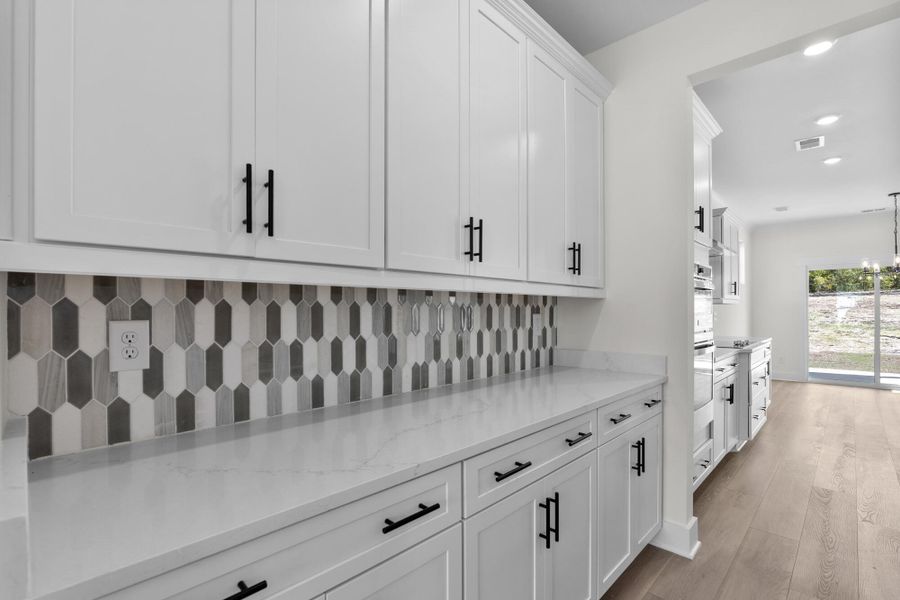 Furnished interior view inside a new home in Hancock Farms, Aiken (Image 6). Furnished interior view inside a new home in Hancock Farms, Aiken (Image 6).