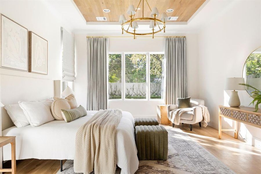 Furnished interior view inside a new home in , Dallas (Image 6).