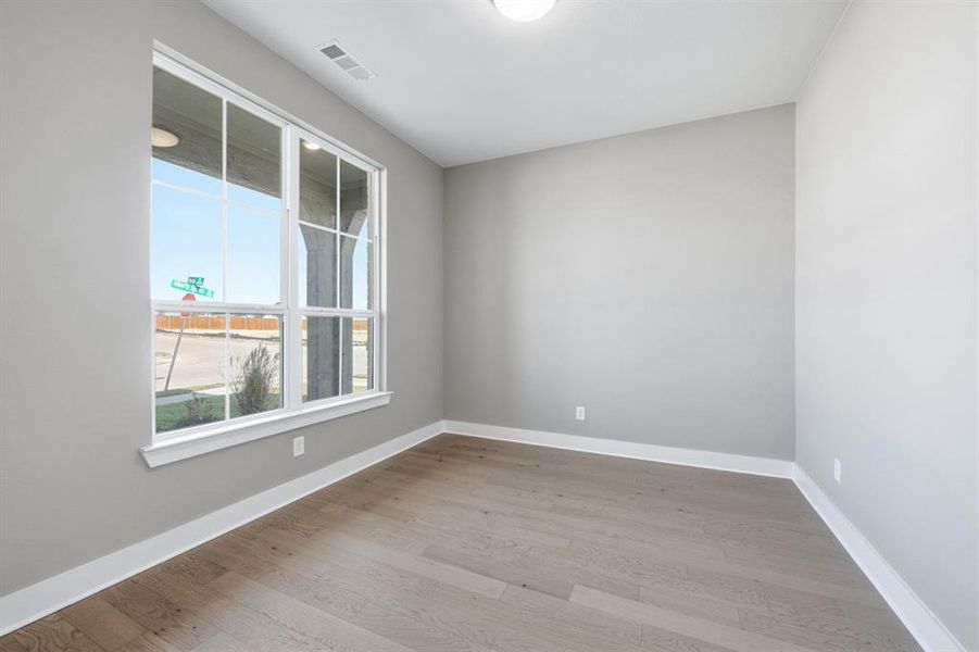 Spacious, unfurnished interior of a new home in Wildflower Ranch: 50ft. lots, Dish (Image 19). Spacious, unfurnished interior of a new home in Wildflower Ranch: 50ft. lots, Dish (Image 19).