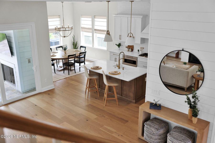 Furnished interior view inside a new home in , Ponte Vedra (Image 50).