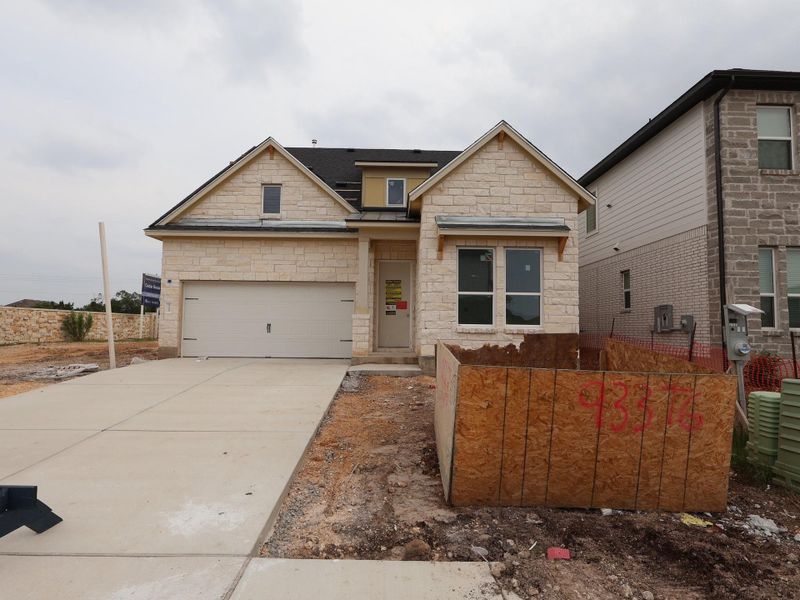 In-progress construction of a new home in Cedar Brook, Leander, TX (Image 5).