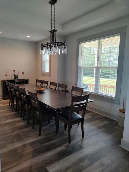 Furnished interior view inside a new home in , Dallas (Image 3).