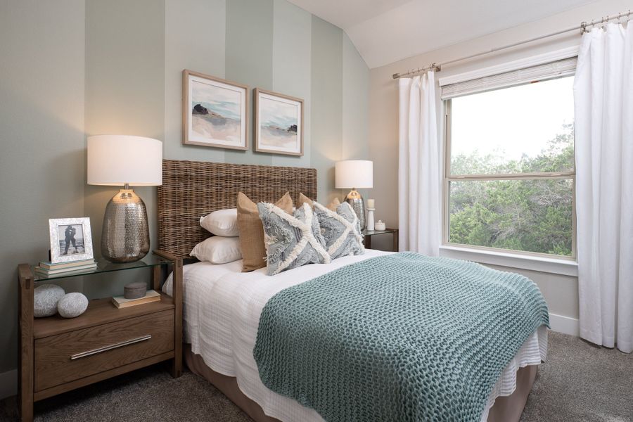 Representative furnished interior of a home built from the Mila by Tri Pointe Homes in Union Park, Little Elm (Image 9).