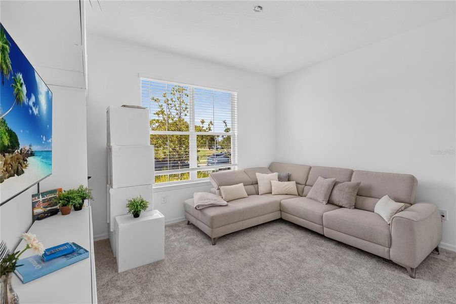 Furnished interior view inside a new home in Bridgewalk, St. Cloud (Image 35). Furnished interior view inside a new home in Bridgewalk, St. Cloud (Image 35).