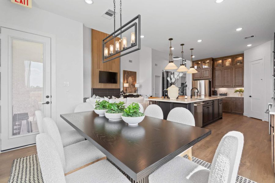 Furnished interior view inside a new home in Evergreen, Conroe (Image 30). Furnished interior view inside a new home in Evergreen, Conroe (Image 30).