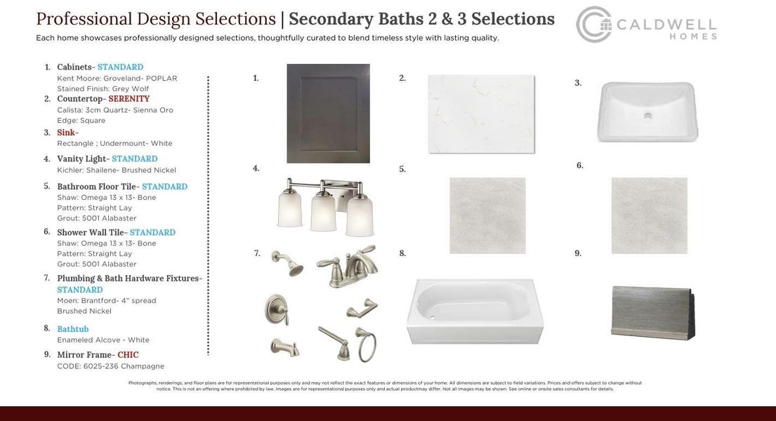Photographs, renderings, and floor plans are for representational purposes only and may not reflect the exact features or dimensions of your home. All dimensions are subject to field variations. Prices and offers subject to change without notice. This is not an offering where prohibited by law. Images are for representational purposes only and actual product may differ. Not all images may be shown. See onsite sales consultants for details.