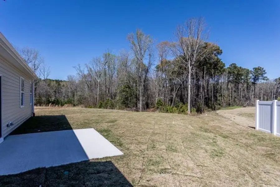 Exterior details and patio area of a home in Daniel Farms, Benson (Image 3).