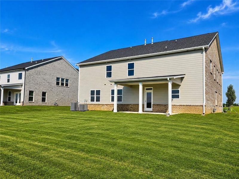 Exterior details and patio area of a home in Westland, Bogart (Image 3).