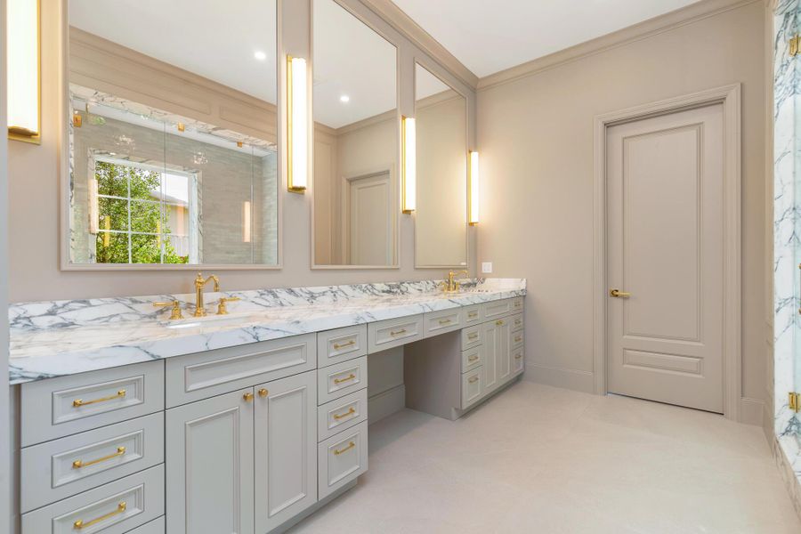 Furnished interior view inside a new home in , West Palm Beach (Image 14).