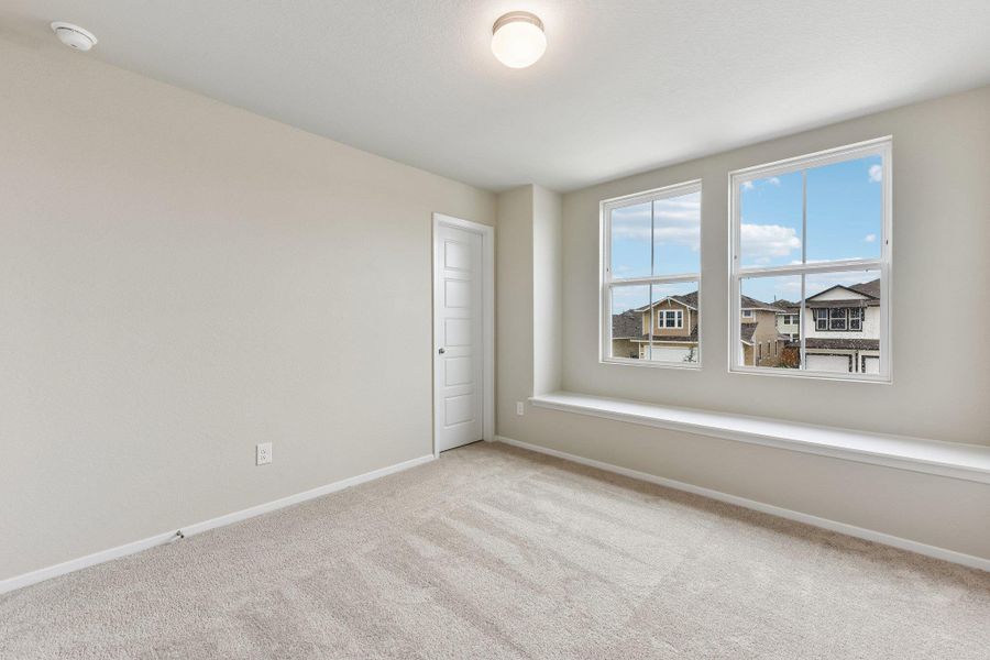 Spacious, unfurnished interior of a new home in Hymeadow, San Marcos (Image 36). Spacious, unfurnished interior of a new home in Hymeadow, San Marcos (Image 36).