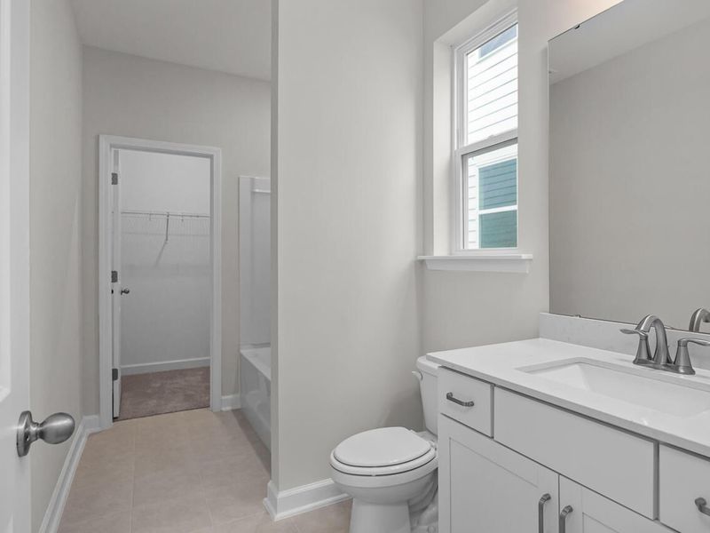 Furnished interior view inside a new home in Sage on North Main, Wake Forest (Image 7).