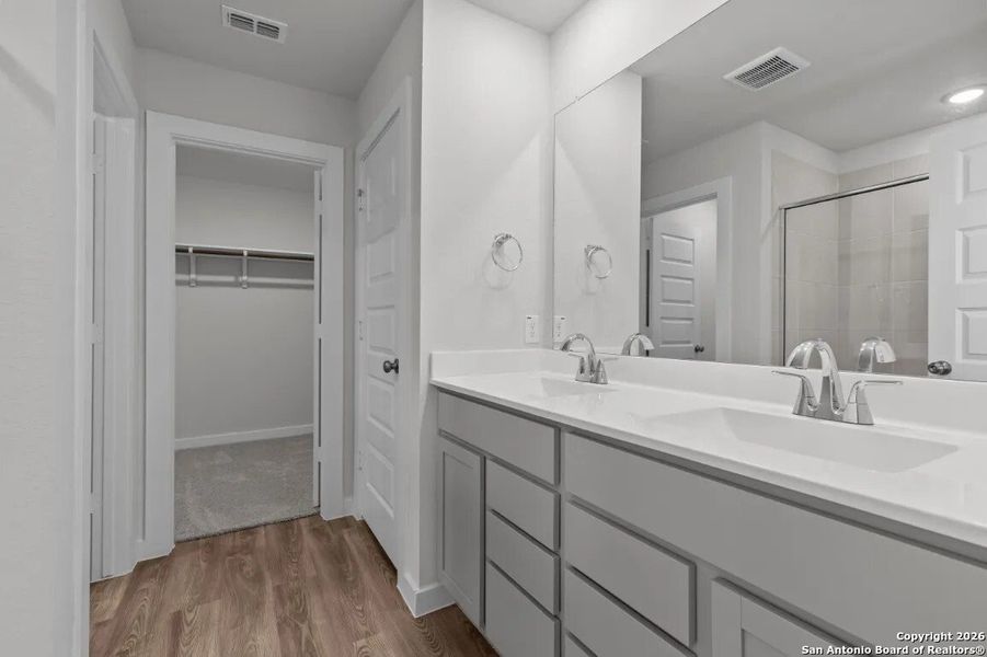 Furnished interior view inside a new home in Summerlin, San Antonio (Image 4). Furnished interior view inside a new home in Summerlin, San Antonio (Image 4).