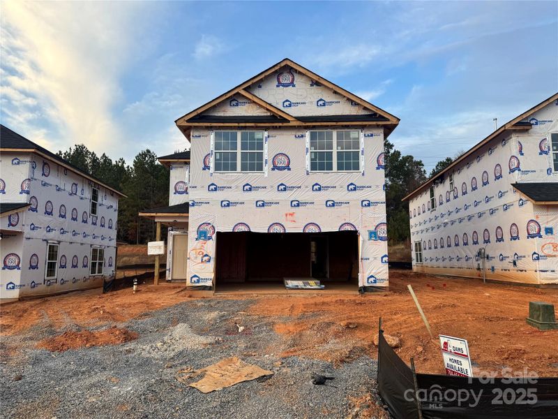 In-progress construction of a new home in , Gastonia, NC (Image 27).
