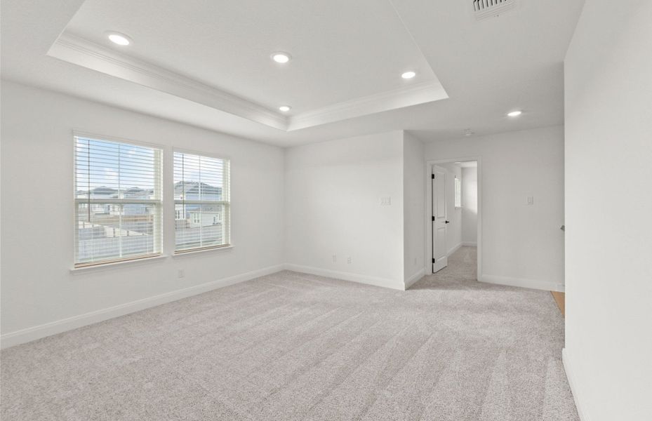 Spacious, unfurnished interior of a new home in Patterson Ranch, Georgetown (Image 30).