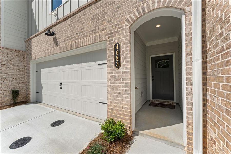 Exterior details and patio area of a home in Wildwood Place, Powder Springs (Image 4). Exterior details and patio area of a home in Wildwood Place, Powder Springs (Image 4).