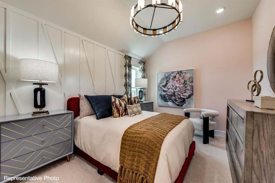 Furnished interior view inside a new home in Walton Ridge, Corinth (Image 16).