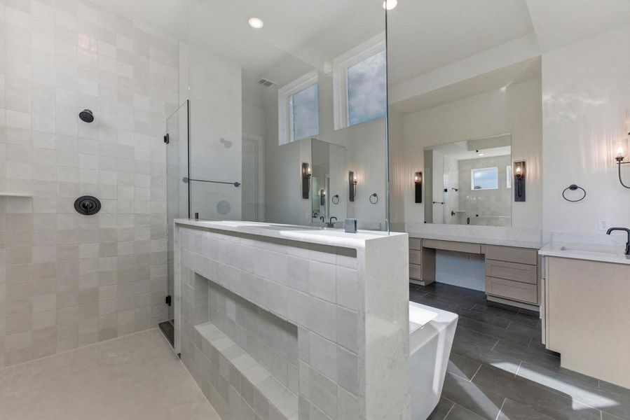 Furnished interior view inside a new home in Parkside On The River, Georgetown (Image 15).