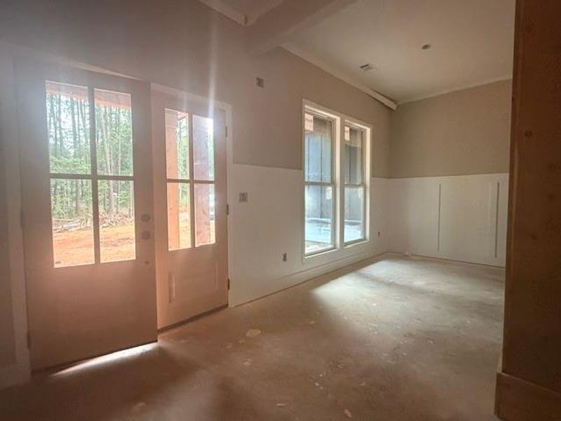In-progress construction of a new home in , Temple, GA (Image 6).