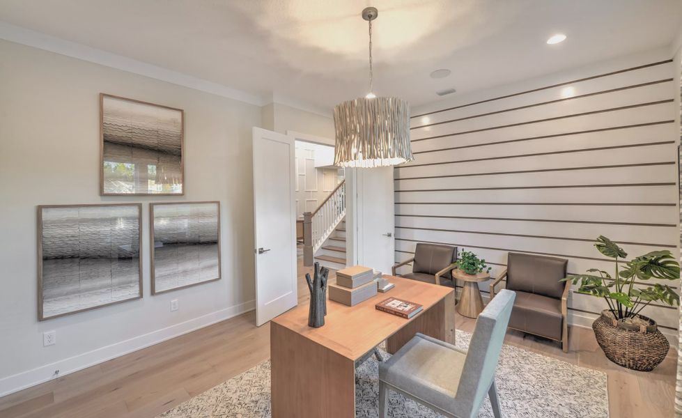 Furnished interior view inside a new home in Middlebourne, St. Johns (Image 30).