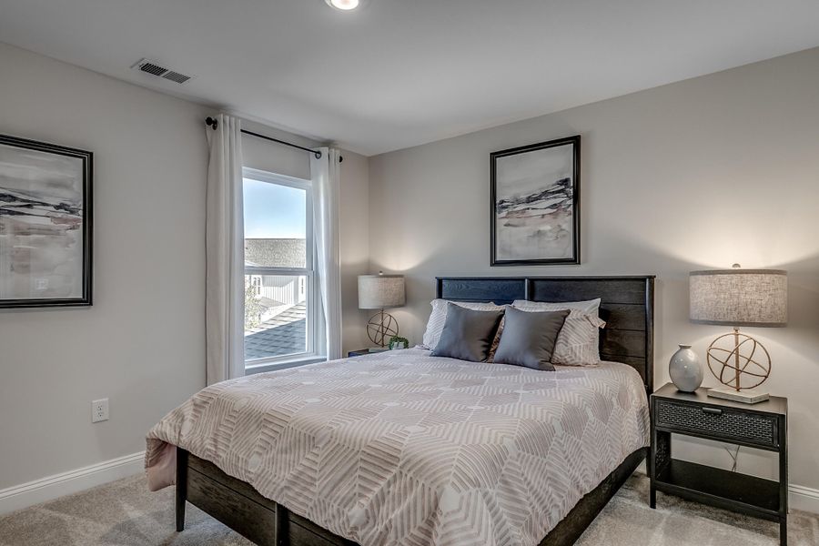 Furnished interior view inside a new home in The Oaks, Goose Creek (Image 7).