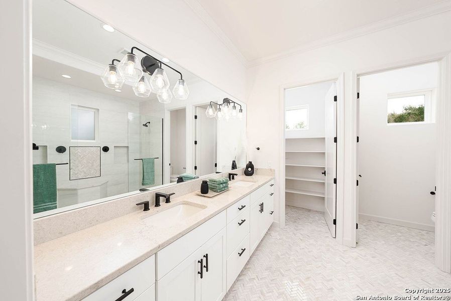 Furnished interior view inside a new home in , Kerrville (Image 7). Furnished interior view inside a new home in , Kerrville (Image 7).