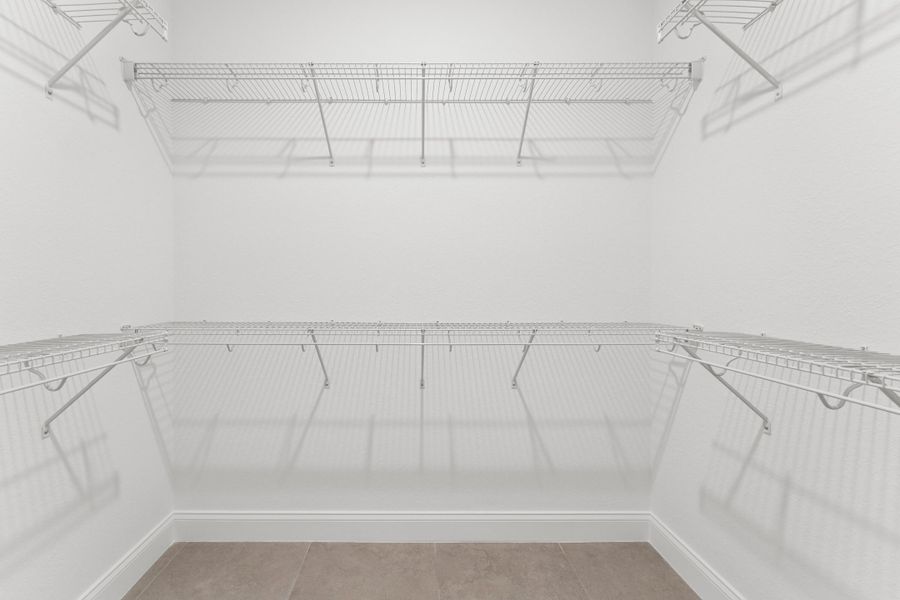 Primary Suite Walk-in Closet