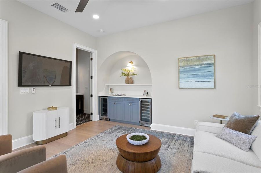 Furnished interior view inside a new home in , Tampa (Image 13).